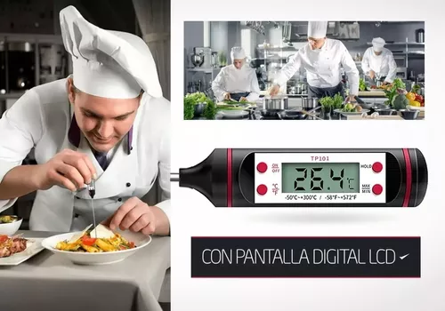 Termometro Cocina Y Pinchacarne Kit Cocina Cheff Gastronomia