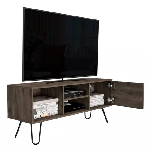 Camerina Mueble de TV Madera de ingeniería Blanco 150x36x30 cm Panel TV  Mueble Pared Madera