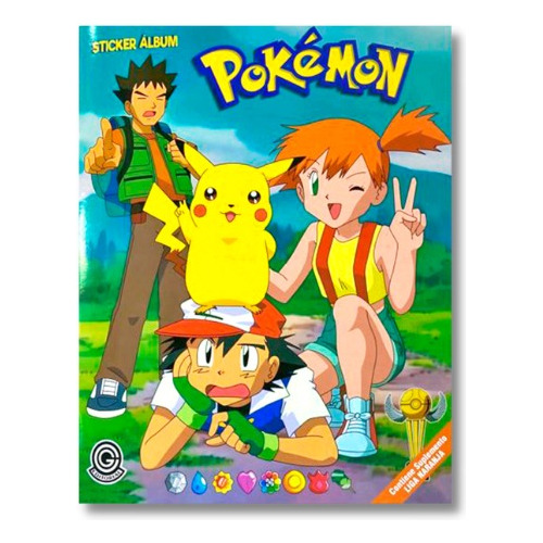 Álbum Pokémon La Serie + Set Completo De Figuritas