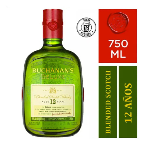 Whisky Buchanans Deluxe *750ml