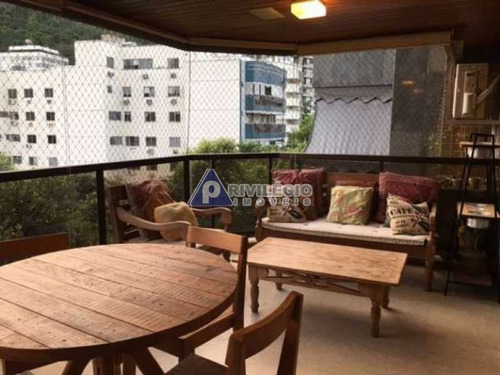 Apartamento À Venda, 4 Quartos, 2 Suítes, 2 Vagas, Botafogo - Rio De Janeiro/rj - 11120