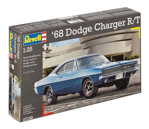 Dodge Charger R/t 68´ - Escala 1/25 Revell 07188