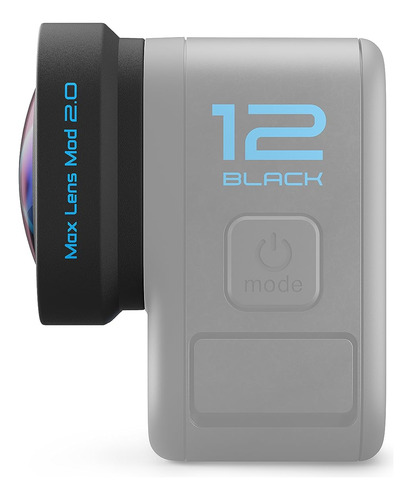 Max Lens Mod 2.0 Para Gopro Hero12 Black - Accesorio Oficial