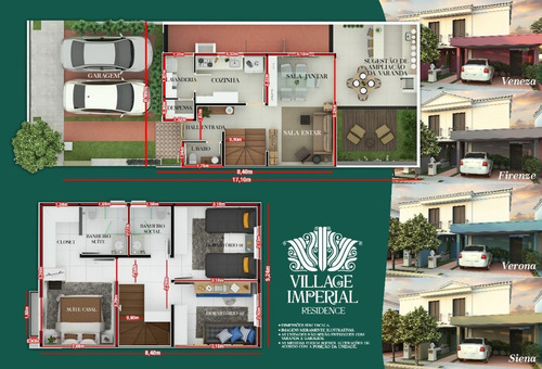 Village Imperial Residence - Condominio De Sobrados De Alto Padrão Na Região Dos Damhas