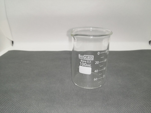 Vaso Precipitado De Vidrio Borosilicato 100 Ml Graduado