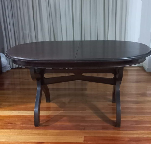 Mesa Comedor De Madera De Nogal Extensible (hasta 2m!)