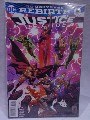 Justice League Rebirth Vol.2 Dc Comic´s Televisa 2017