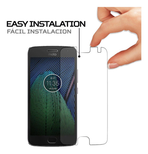 Protector Mica Pantalla Para Motorola Moto G5 Plus