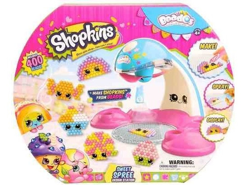 Shopkins 400 Beados Sweet Spree Estudio De Diseño