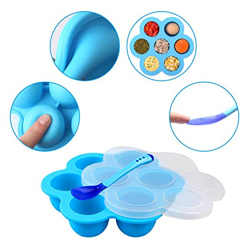 Juego De 4 Moldes De Silicona Para Picar Huevos, Rejilla Par