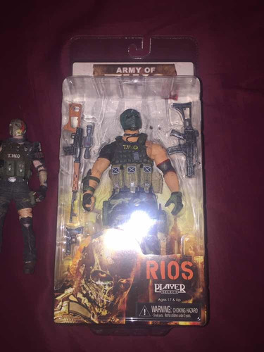 Figuras Army Of Two Neca Ríos Y Salem