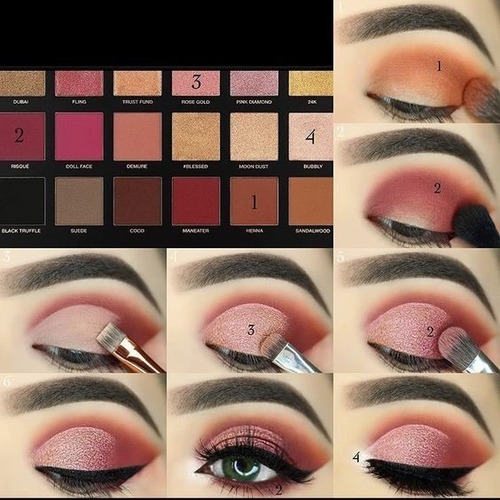 Imagen 6 de 7 de Paleta Sombras Nude 18 Colores
