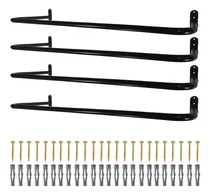 Comprar 4 Araras Para Loja Cabideiros Fixos De Parede 80cm Closet