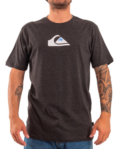 Remera Quiksilver Manga Corta Hombre Comp Logo