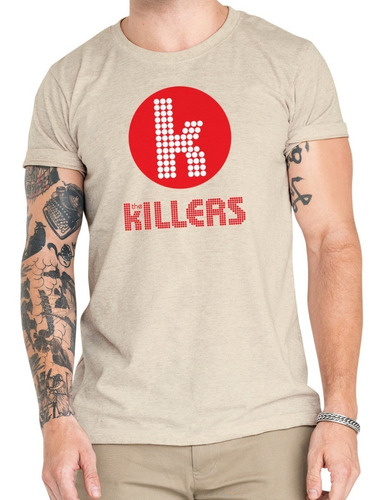 Polera The Killers Rock Algodón Orgánico Mus73