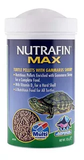 Nutrafin Max Turtle Pellets Alimento Tortuga 135g Con Vit D