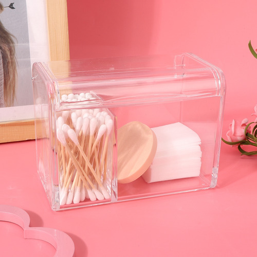 Polvo De Maquillaje Para Almacenamiento De Bastoncillos De A