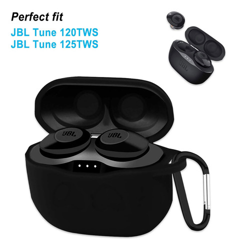 Para Jbl Tune 120/125 Tws Funda Protectora Silicona Case