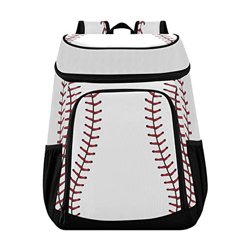 Xigua Mochila Deportiva De Béisbol A Rayas A Prueba De Fugas