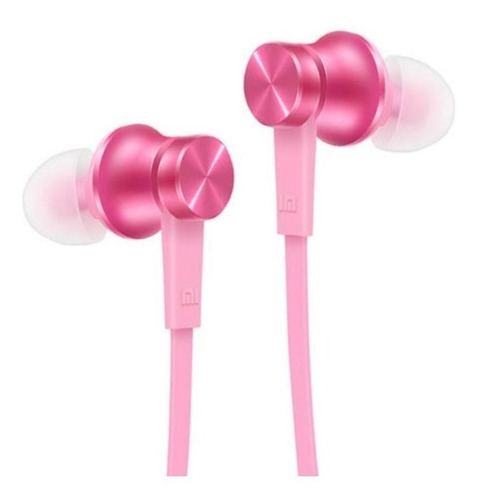 Imagen 1 de 2 de Audífonos in-ear Xiaomi Mi Piston Basic Edition HSEJ02JY rosa