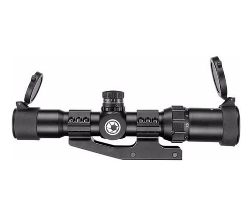 Mira Táctica Telescópica 1-4x28 Aeg Iluminada Rifle