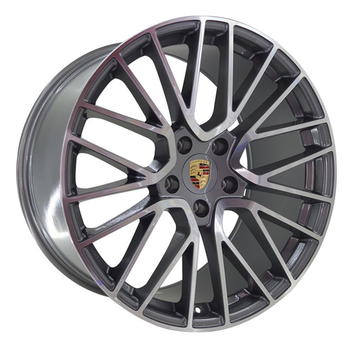 Jogo De Rodas Porsche Cayenne 21x10/11 2tala 5x130 Graf Bril