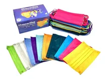 Comprar Mascarillas 3 Pliegues Desechables Niños Mix Colores 6 50un