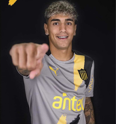 Camiseta Peñarol Gris 2021/22 Nueva 100% Original