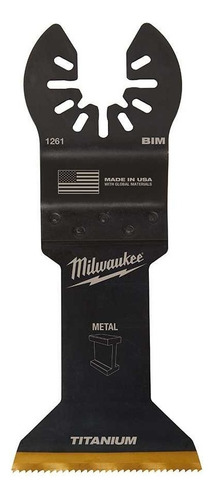 Hola De Corte Metal 44mm Titanio Milwaukee P/sierra 1261 Color Negro