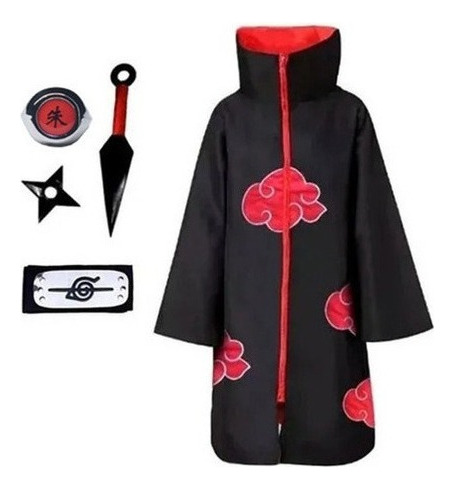 Kit De Diadema Akatsuki+kunai+shuriken - Naruto Itachi A