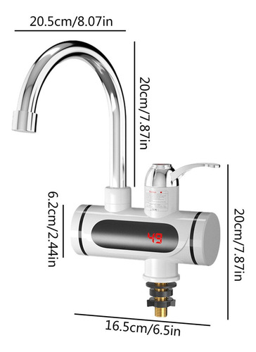 Grifo De Agua Caliente Instantáneo Grifo De Calefacción Sin