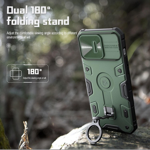 Carcasa Nillkin Camshield Armor Para iPhone 14 / Pro / Max