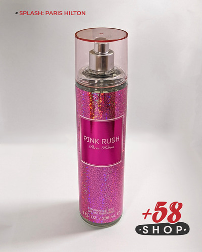 Splash Body Mist Paris Hilton: Pink Rush