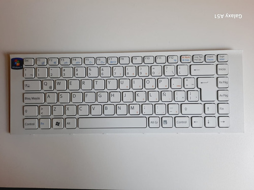 Teclado Sony Vaio Vpc-eg Series Español Blanco 9z.n7asw.11e