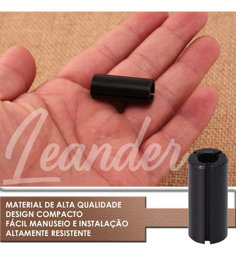 Redutor De Haste Bucha Tupia 12mm Para 6mm Adaptador Madeira