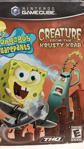 Spongebob Squarepants Creature Para Game Cube Original Físic (Usado)