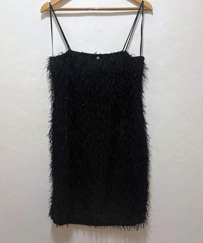 Vestido Flecos Studio F Talla 14 Nuevo Con Msi