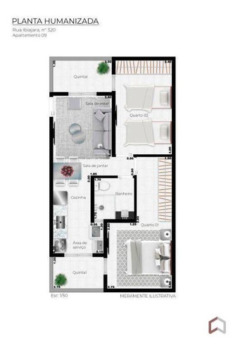 Apartamento Com 2 Dormitórios À Venda, 35 M² Por R$ 200.000,00 - Parada Xv De Novembro - São Paulo/sp - Ap0761