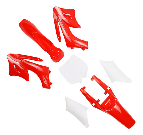 Los Kits De Carrocería De Carenado De Guardabarros Rojo