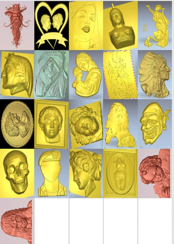 Archivos Stl Relieve 3d Cnc Router Ornamentos 1000 Modelos