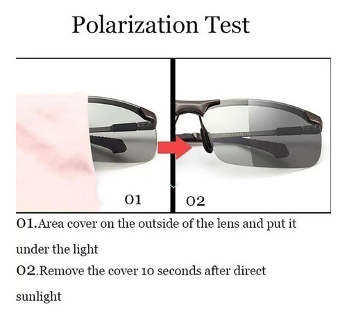 2 Gafas De Sol Fotocromáticas Con Lentes Polarizadas Z.