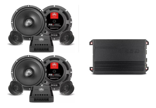 Paquete Ds18 Amplifi G100.4 +2 Set De Medios Db Drive Es165c