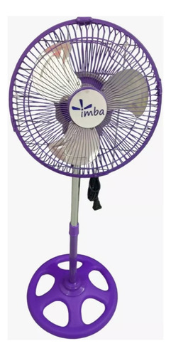 Ventilador De Pedestal 10 Pulgadas 3 Velocidades Metálico
