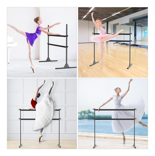 Barra De Ballet Independiente Altura Ajustable Para Estirami
