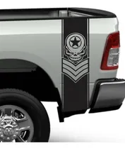 Comprar Calcos Franjas Laterales Camionetas Ram Hilux Ranger 4x4