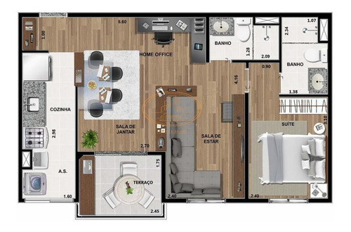 Apartamento Com 2 Dormitório(s) Localizado(a) No Bairro Belenzinho Em São Paulo / São Paulo - 2193:904427
