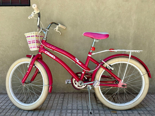 Bicicleta Infantil Olmo Tiny Dancers R20 - Como Nueva...!!! Fucsia 20 " (Usado)