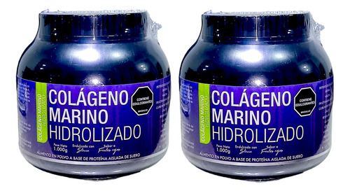 2 Colageno Marino 1000g - g a $43