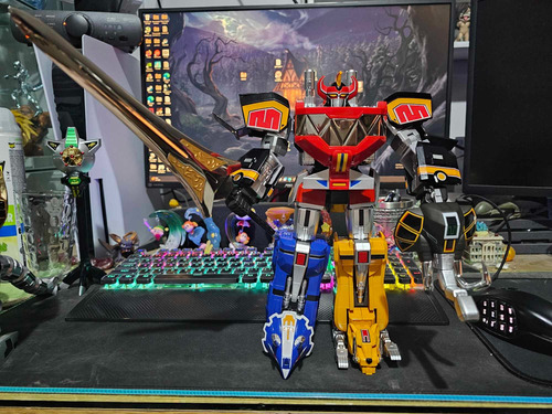 Soul Of Chogokin Megazord Y Dragonzord Power Rangers