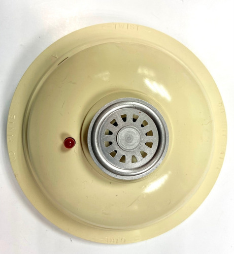 Tres Piezas Detector Humo Térmico Sovica 601-s 601s Usado (Usado)